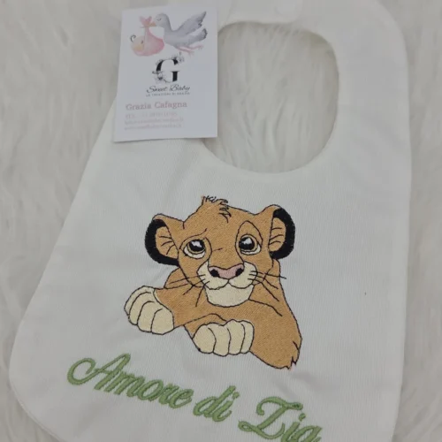 Bavetta Simba Muso "Amore di Zia" Verde