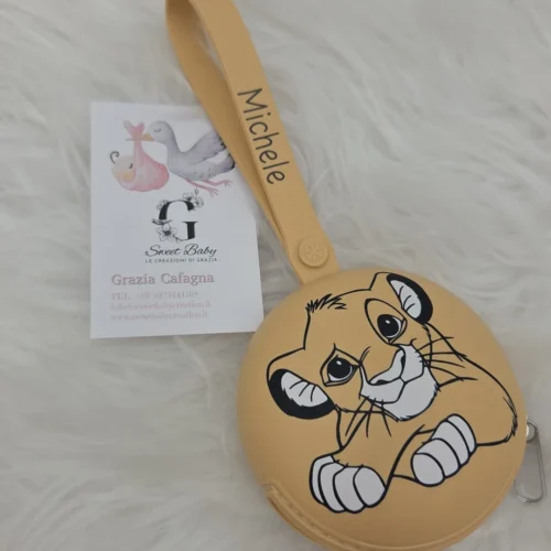 Portaciuccio Simba Senape Chiaro