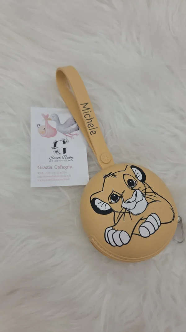 Portaciuccio Simba Senape Chiaro