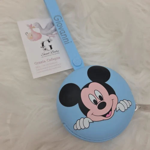 Portaciuccio Topolino Azzurro