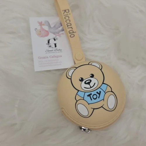 Portaciuccio Orsetto Toy Beige
