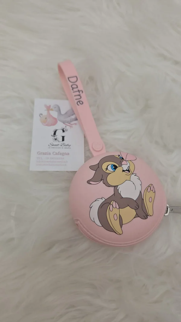 sbc-portaciuccio-91 Portaciuccio Coniglietta Bambi Rosa