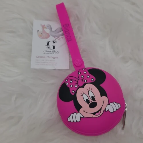 Portaciuccio Minnie Fucsia