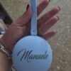 sbc-portaciuccio-tondo-nome Portaciuccio in Silicone Personalizzato