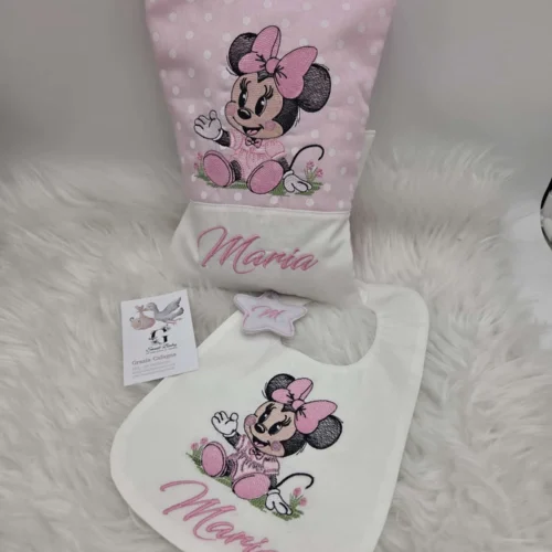 Porta Pannolini Minnie Rosa