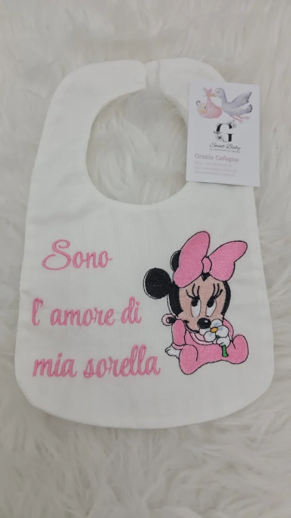 sbc-r7-a10 Bavetta Minnie con Margherita "Sono l'Amore di Mia Sorella"