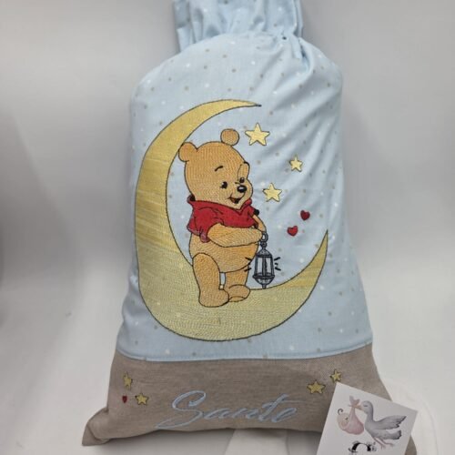 Sacca Primo Cambio Winnie the Pooh sulla Luna