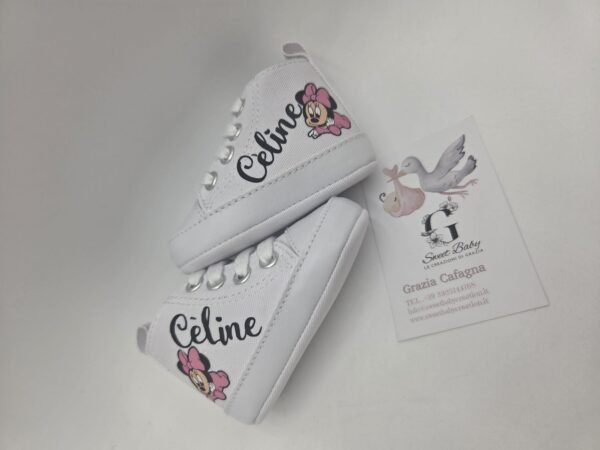 Scarpine Neonato Stampate Personalizzate